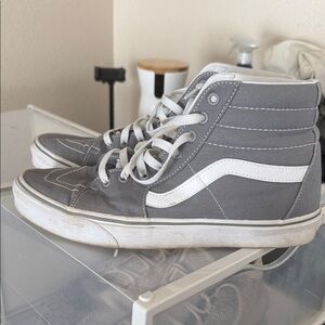 Vans Gray High-Top Sneakers